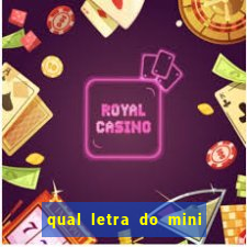 qual letra do mini dolar hoje